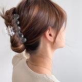 Bubble Hair Claw Clip - Clear