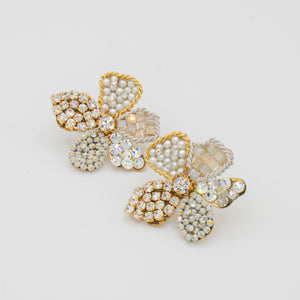 Oxalis Multi Ampio Flower Stud Earrings